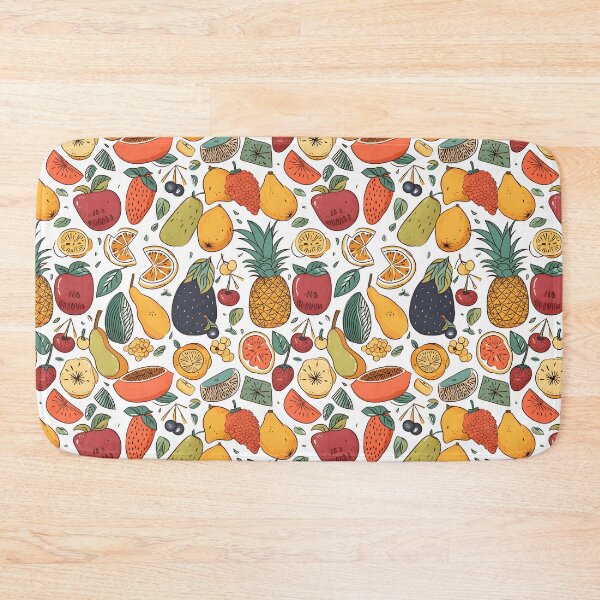 Item preview, Vegan People Life Fruits Pattern designed and sold by AI Creations ⭐⭐⭐⭐⭐.