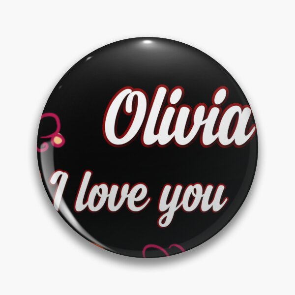 Item preview, I love u Olivia designed and sold by Dido-shop-art ⭐⭐⭐⭐⭐.