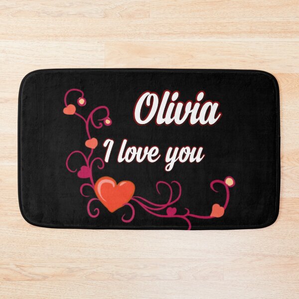 Item preview, I love u Olivia designed and sold by Dido-shop-art ⭐⭐⭐⭐⭐.