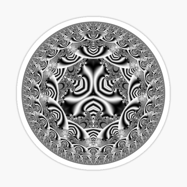Infinity Circles 4 Sticker