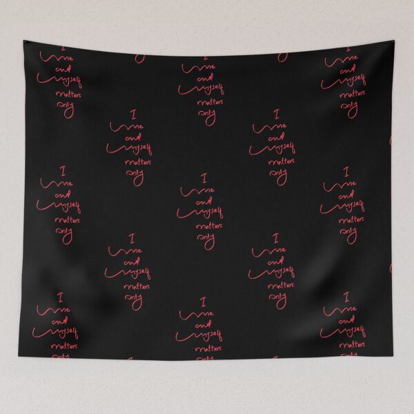 Item preview, I Me and Myself matters only motivational text design-33 PNG designed and sold by Metaversigns2-O.