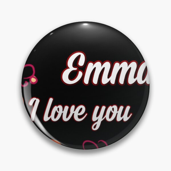 Item preview, I love u Emma designed and sold by Dido-shop-art ⭐⭐⭐⭐⭐.