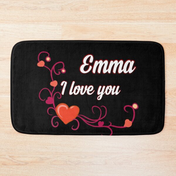 Item preview, I love u Emma designed and sold by Dido-shop-art ⭐⭐⭐⭐⭐.