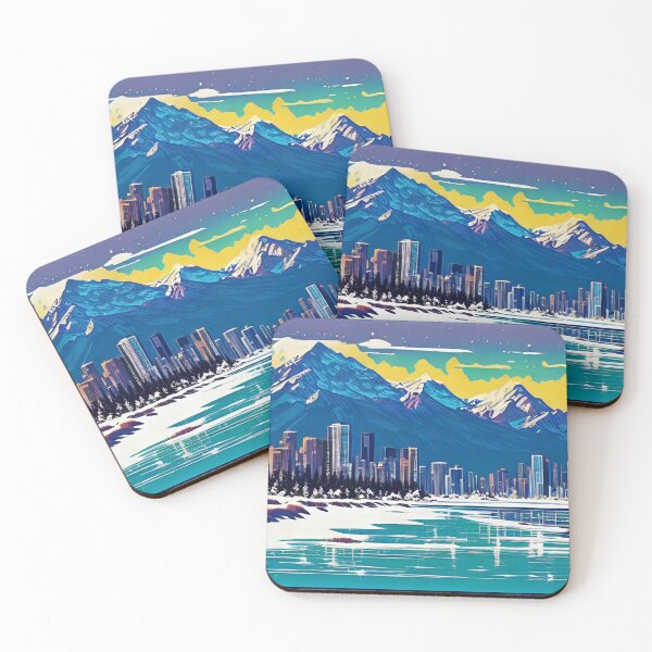 Item preview, Canadian skyline, majestic heights designed and sold by Imagyn8.