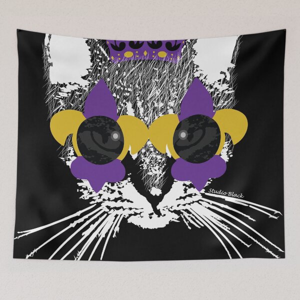 Item preview, Purple and Gold Pardi Animal (Without the words) designed and sold by StudioBlack.