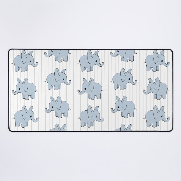 Item preview, Baby Elephants on Stripes (big elephants) designed and sold by BeJolley.
