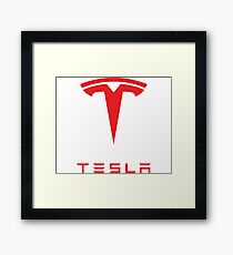 Tesla Framed Print
