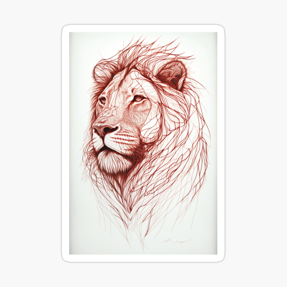 lion king | Arte do leão, Silhueta de leão, Esboço da face