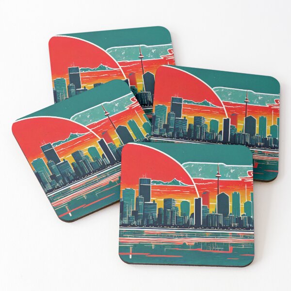Item preview, Urban skyline, true north strong designed and sold by Imagyn8.