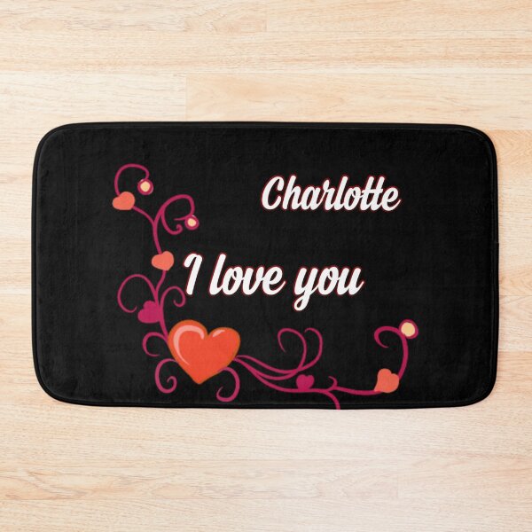 Item preview, I love u Charlotte designed and sold by Dido-shop-art ⭐⭐⭐⭐⭐.