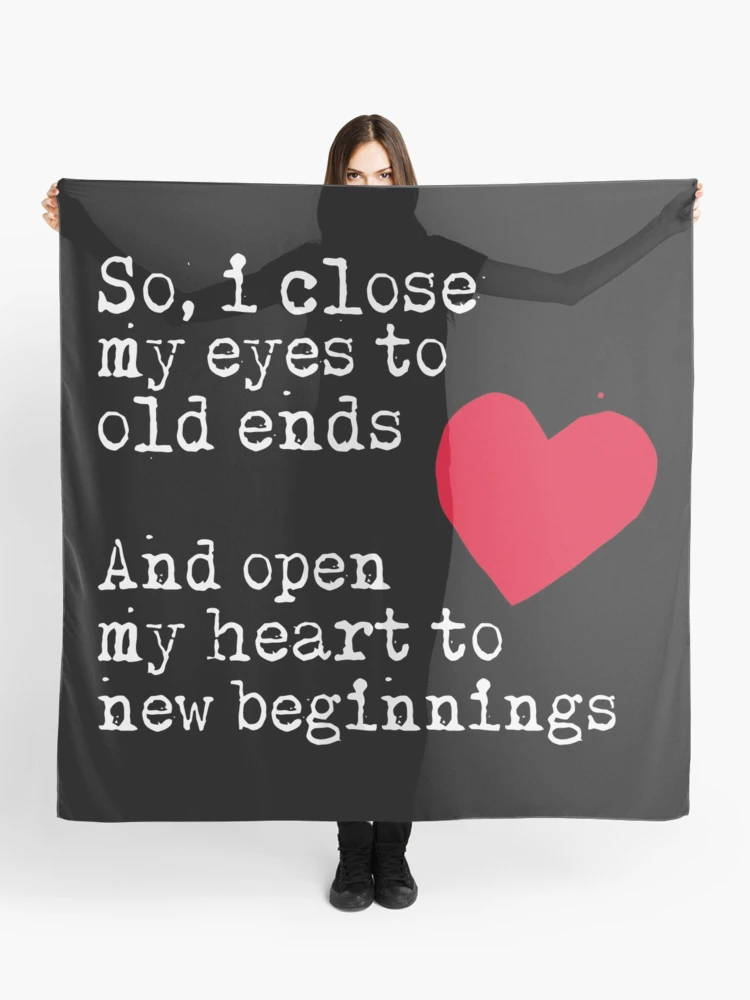 SO I CLOSE MY EYES Scarf for Sale by BobbyG305