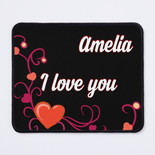 Item preview, I love u Amelia designed and sold by Dido-shop-art ⭐⭐⭐⭐⭐.