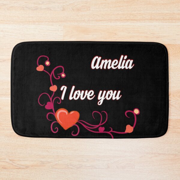 Item preview, I love u Amelia designed and sold by Dido-shop-art ⭐⭐⭐⭐⭐.
