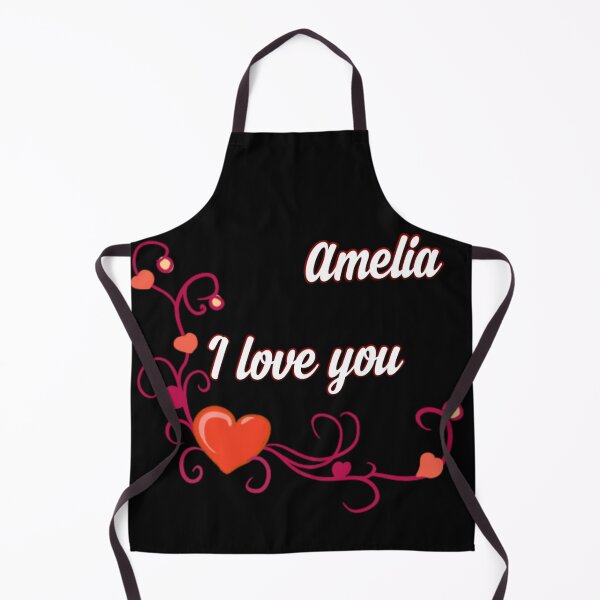 Item preview, I love u Amelia designed and sold by Dido-shop-art ⭐⭐⭐⭐⭐.