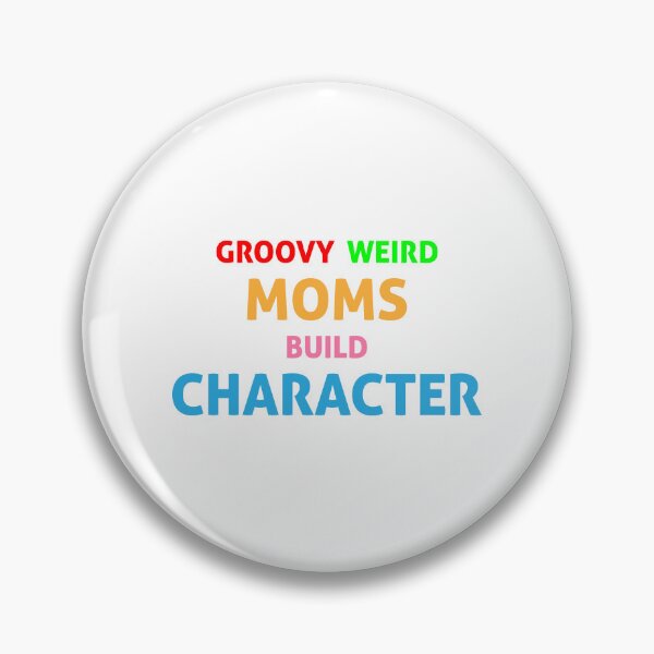 Item preview, Groovy Weird Moms Build Character designed and sold by Sachithra Munasinghe.