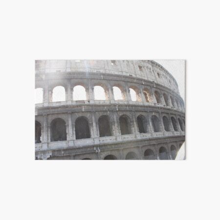 Colosseum or Coliseum, also known as the Flavian Amphitheatre Art Board Print
