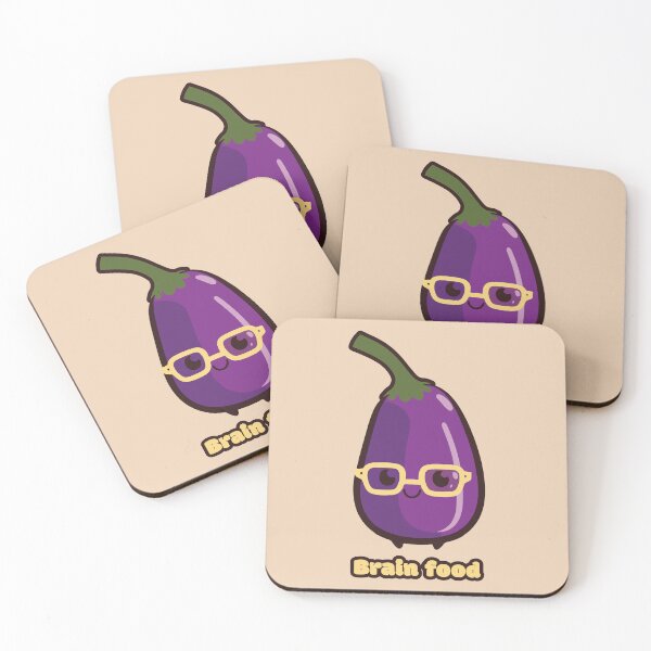 Item preview, Brain food - Smart eggplant designed and sold by RoboRaphael.