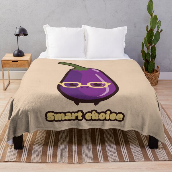 Item preview, Smart choice - Smart eggplant designed and sold by RoboRaphael.