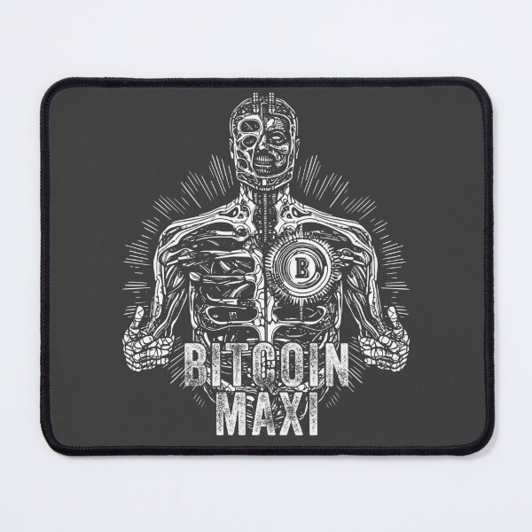 Item preview, Bitcoin Maximalist – in White with Type designed and sold by Manuel Engler.