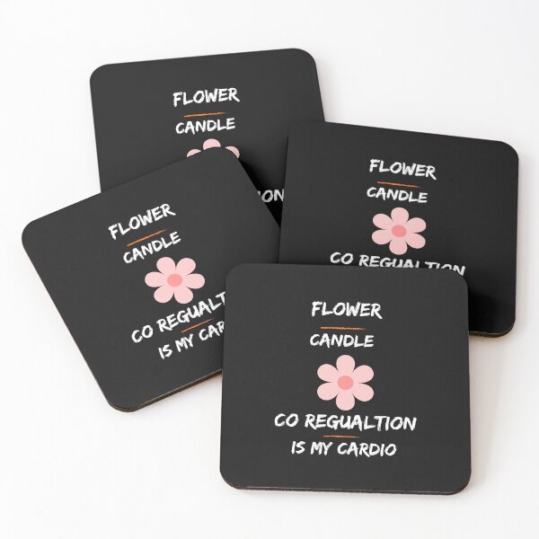 Item preview, Flower Candle Co Regulation Is My Cardio designed and sold by Paintandgo.