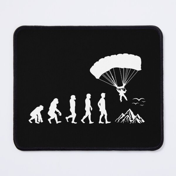 Item preview, Skydiving Skydive Skydiver Parachuting Evolution designed and sold by TastefulTees.