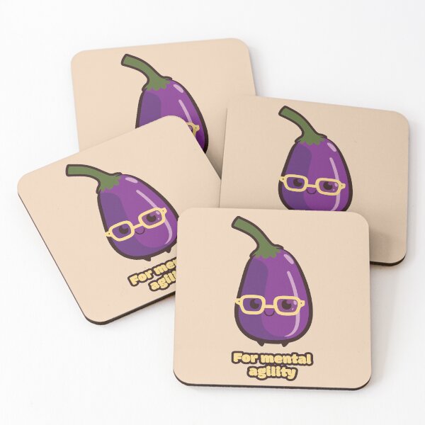 Item preview, For mental agility - Smart eggplant designed and sold by RoboRaphael.