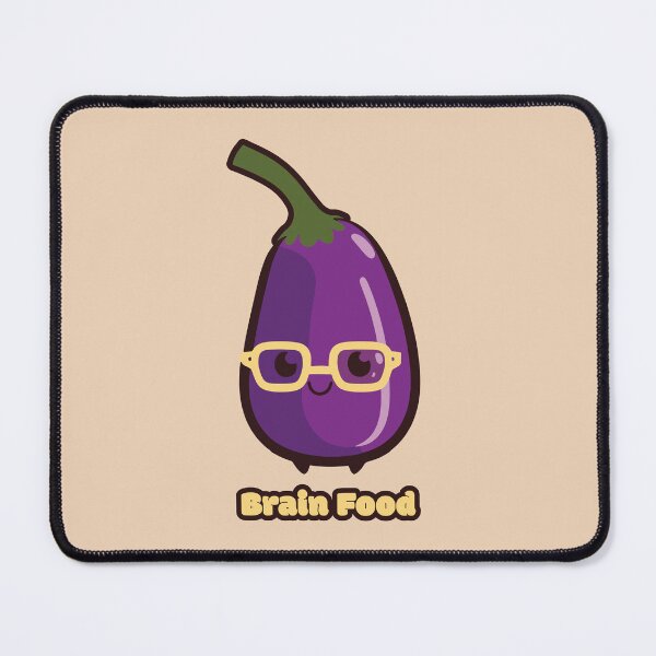 Item preview, Brain Food - Smart eggplant designed and sold by RoboRaphael.