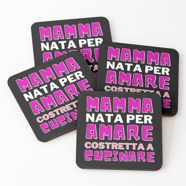 Item preview, Mamma nata per amare costretta a cucinare designed and sold by Sirio22.