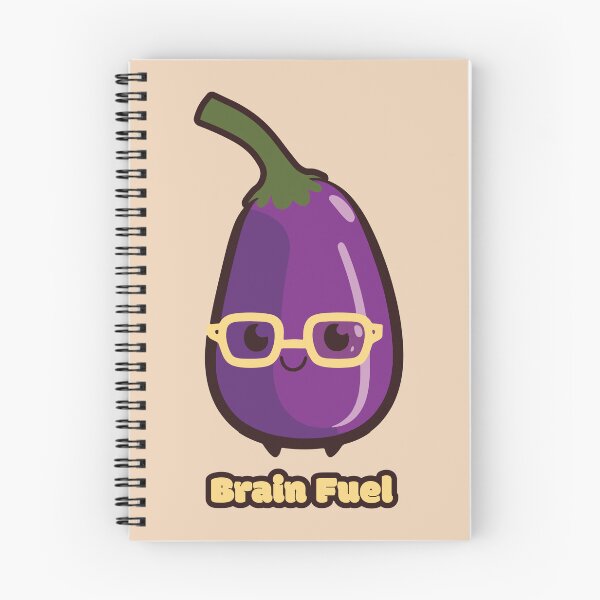 Item preview, Brain Fuel - Smart eggplant designed and sold by RoboRaphael.