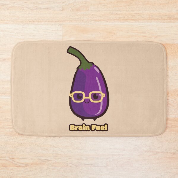 Item preview, Brain Fuel - Smart eggplant designed and sold by RoboRaphael.