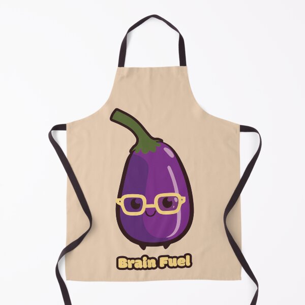 Item preview, Brain Fuel - Smart eggplant designed and sold by RoboRaphael.