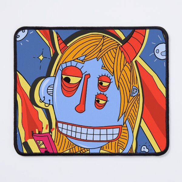 Item preview, looking at fake social justice, character comic cartoon pop art retro vector illustration designed and sold by Axel Christian.