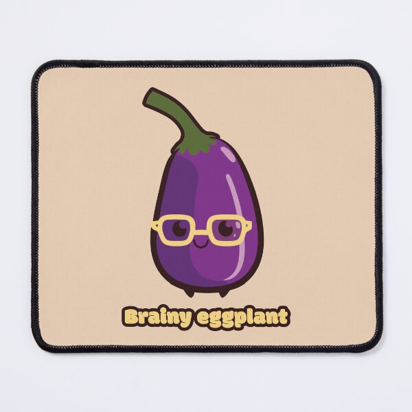 Item preview, Brainy eggplant - Smart eggplant designed and sold by RoboRaphael.