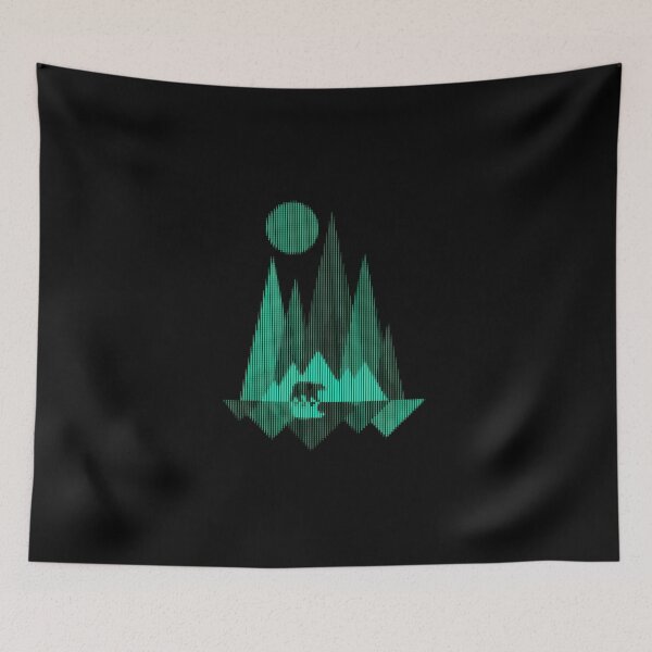 Item preview, Pixelate mountain bear designed and sold by RecoveryTees.