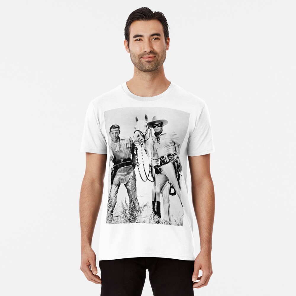 Lone Ranger and Tonto T shirt for men main image 1