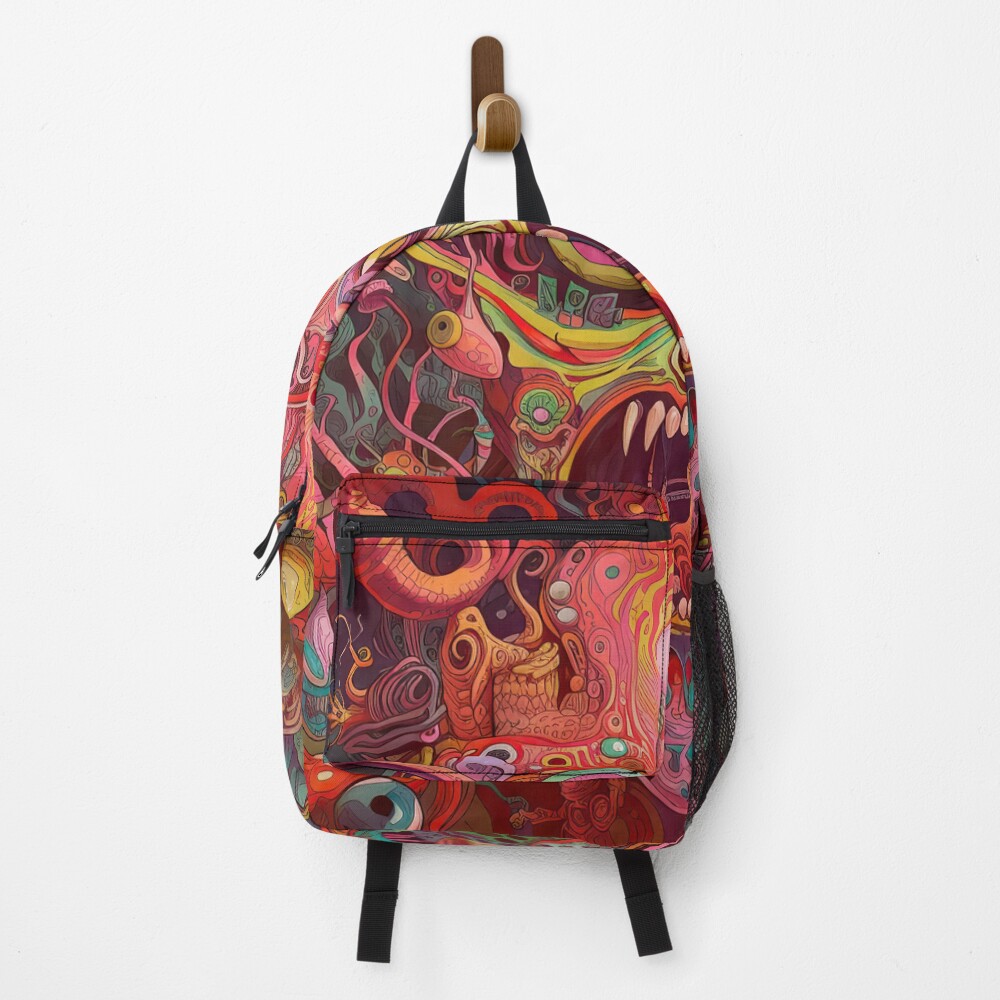 Vista previa del artículo con la obra «Mochila», diseñado y vendido por SeedDesign.