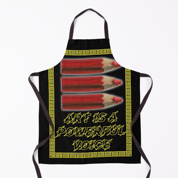 Item preview, 'Art Is a Powerful Voice' Crayon Bullets - Artist Inspirational Quotes designed and sold by Ridiculam Toga.