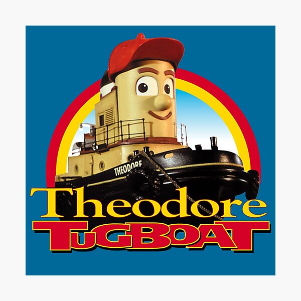 Theodore Tugboat Photographic Print