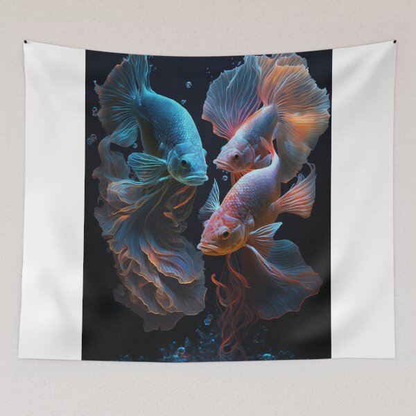 Item preview, Zodiac Signs Pisces #12-090 designed and sold by nikoart001.