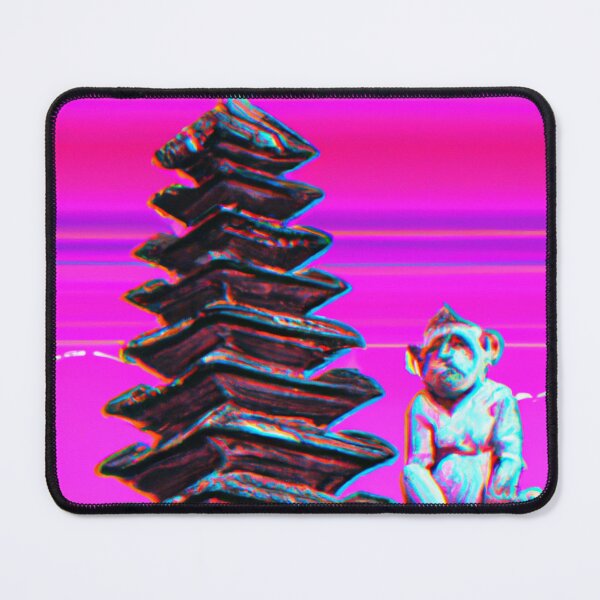 Item preview, 'Jungle Hindu Temple' Bali is Love Design - Oil Painting designed and sold by Ridiculam Toga.