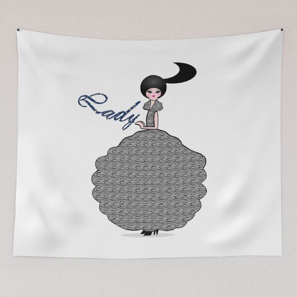 Item preview, Charming lady  designed and sold by Shirley cute art .