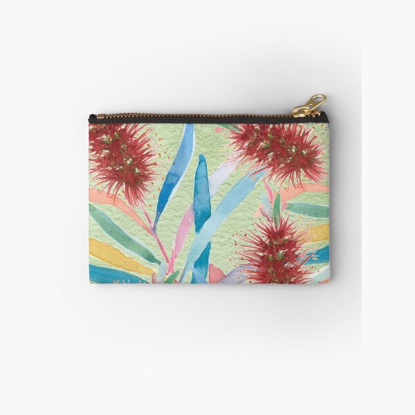 Item preview, Australian bottlebrush hand painted in watercolor designed and sold by Sylvie Murray.
