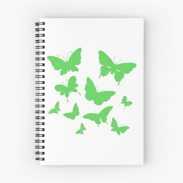 Item preview, Cute Butterfly patterns green designed and sold by Chaoticzarts.