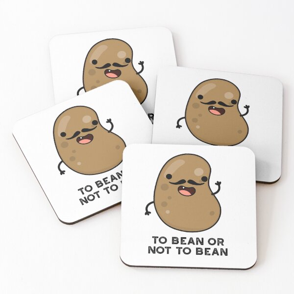 Item preview, To Bean Or Not To Bean Funny Shakespeare Puns  designed and sold by punnybone.