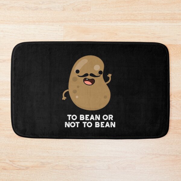 Item preview, To Bean Or Not To Bean Funny Shakespeare Puns (Dark BG) designed and sold by punnybone.
