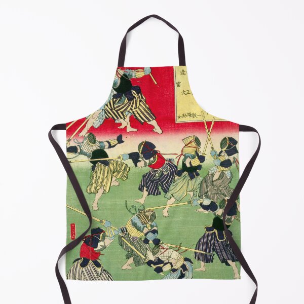 Item preview, Kendo "Swordsmanship" by Tsukioka Yoshitoshi (月岡芳年) _01 designed and sold by frederic Lecut.