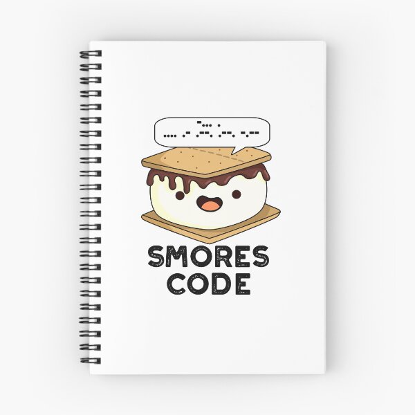 Item preview, Smores Code Funny Food Puns  designed and sold by punnybone.