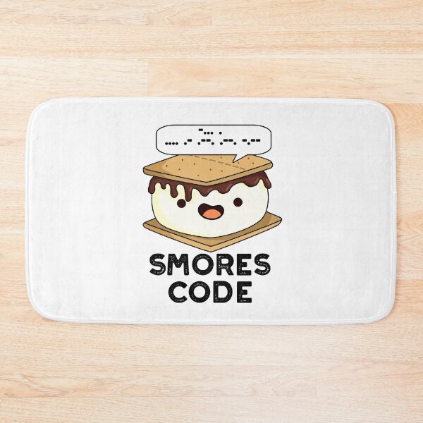 Item preview, Smores Code Funny Food Puns  designed and sold by punnybone.