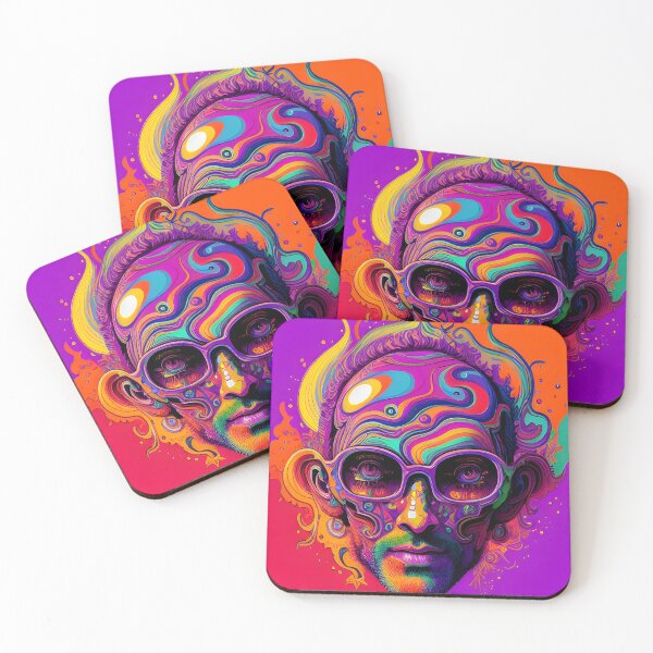 Item preview, Psychonaut VOL2 - Psychedelic Trippy Portrait designed and sold by Djaweedan777.