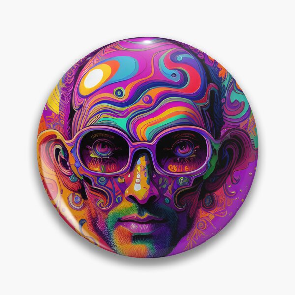 Item preview, Psychonaut VOL2 - Psychedelic Trippy Portrait designed and sold by Djaweedan777.